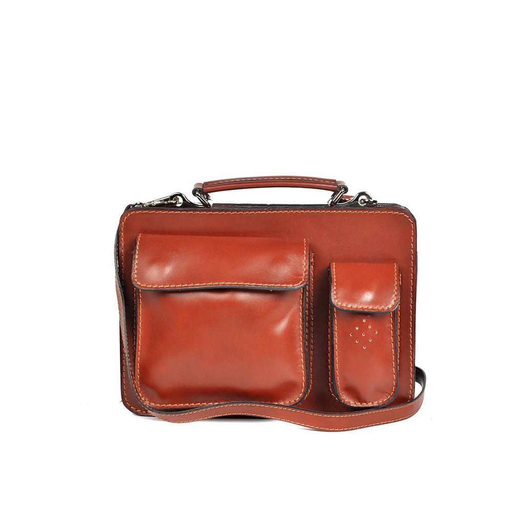Satchel Bag AM0108Cognac