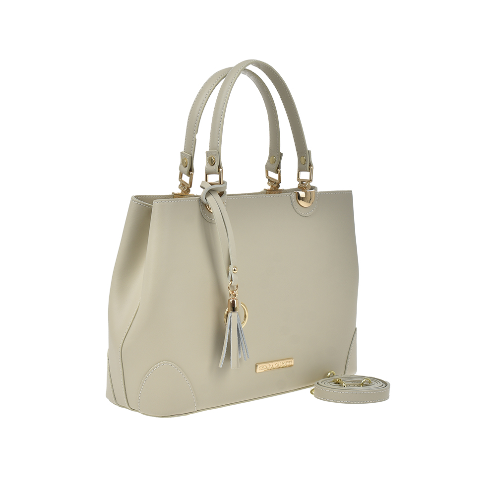 Hand Bag CC1229Beige
