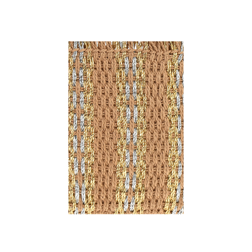 Shopping Bag FR5308Khaki_Silver