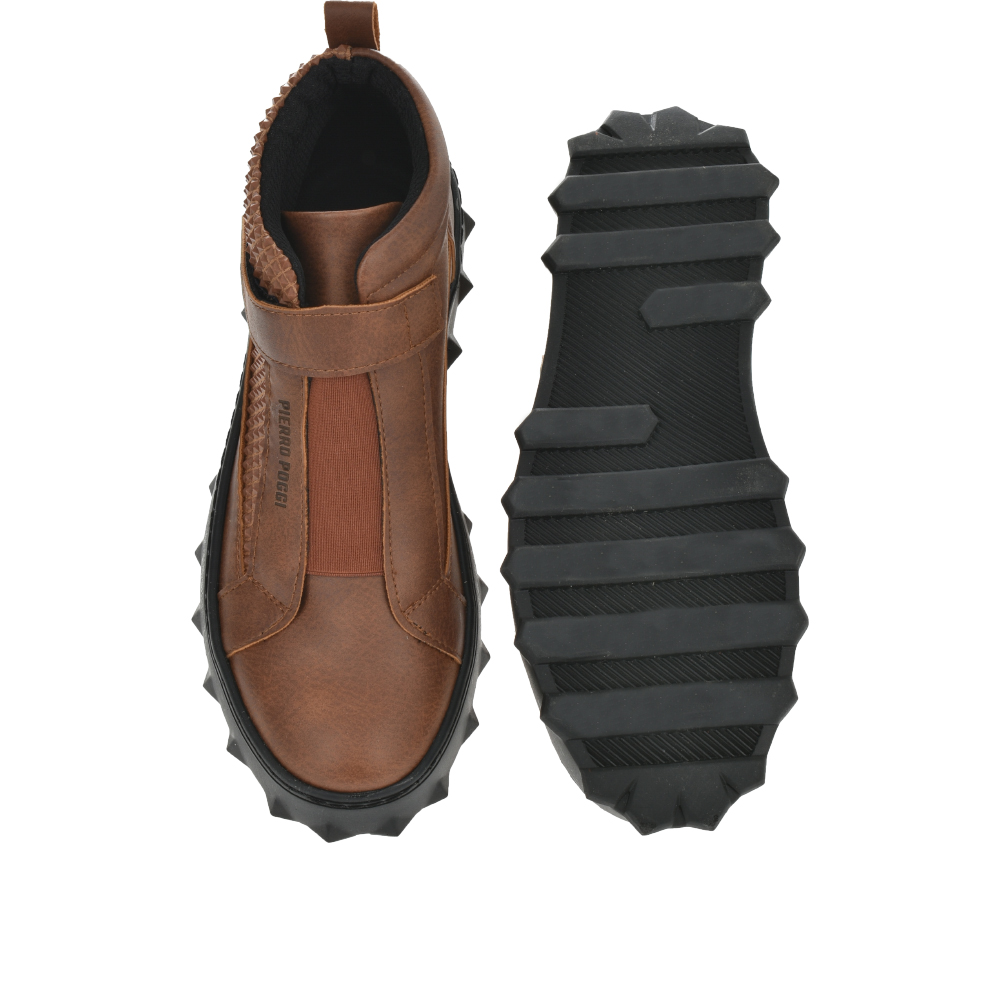Sneakers PP6014Brown-44