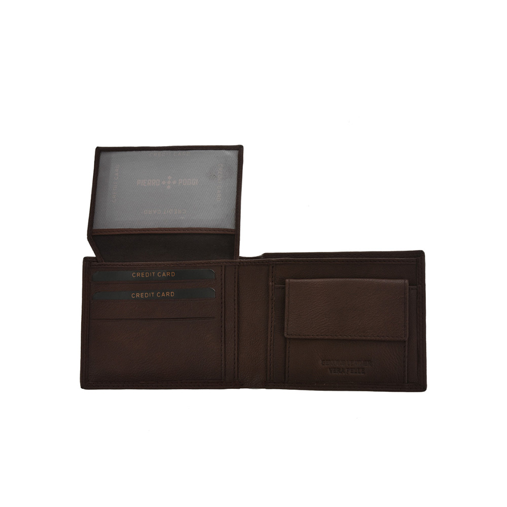 Wallet PP1004Marrone