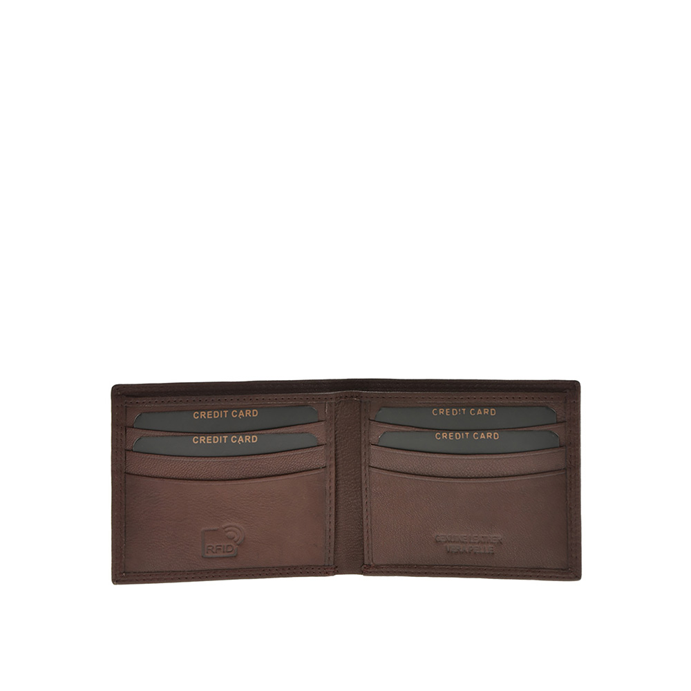Wallet PP1005Marrone