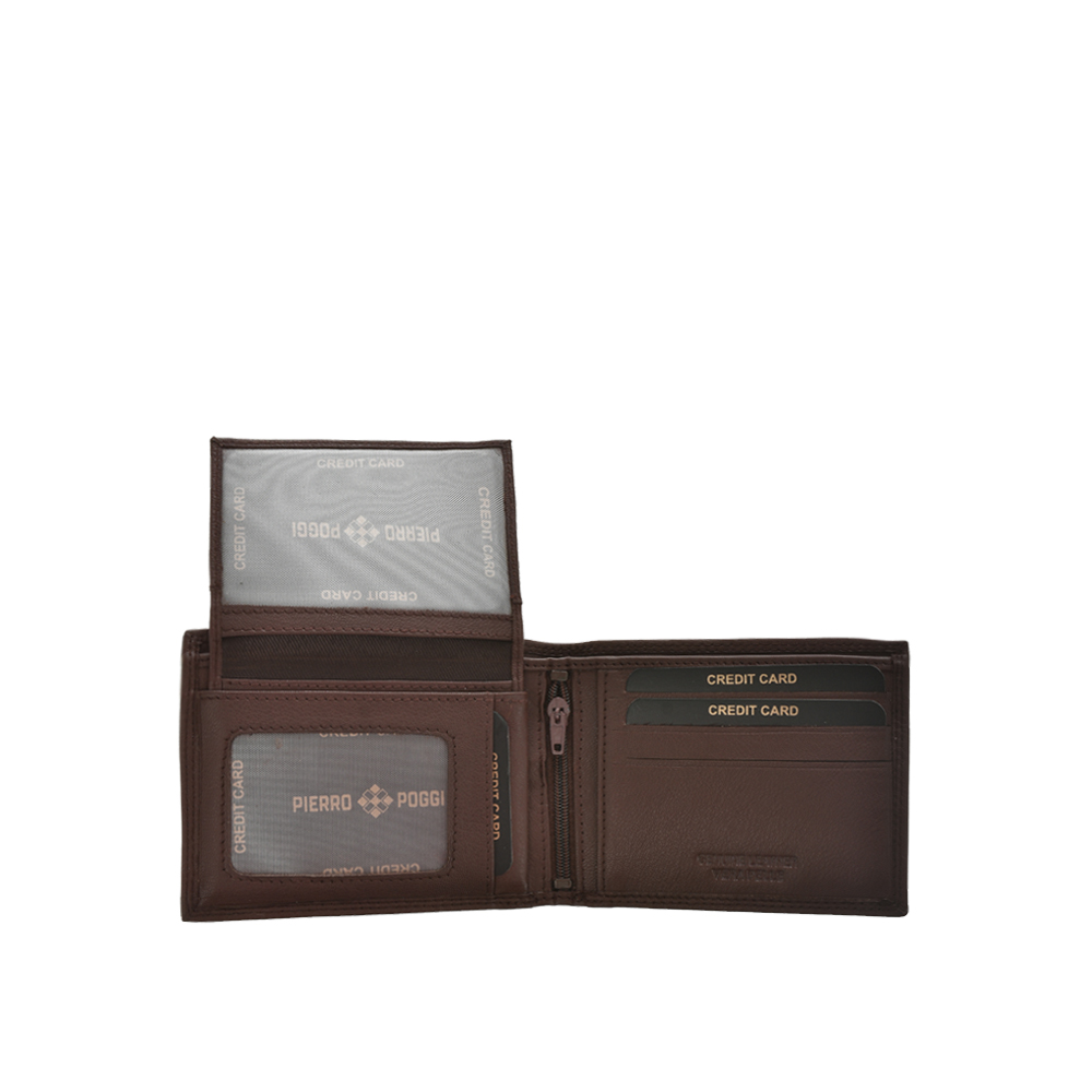 Wallet PP1007Marrone