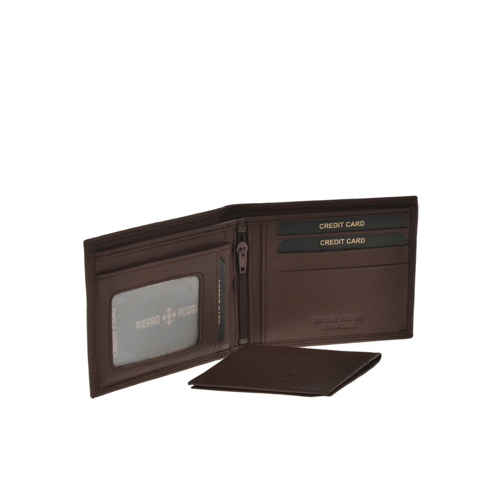 Wallet PP1007Marrone