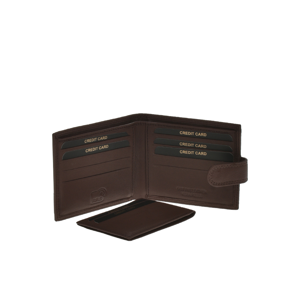 Wallet PP1008Marrone
